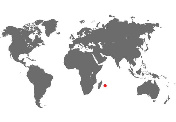 Reunion Island (Mascarene archipelago) map image